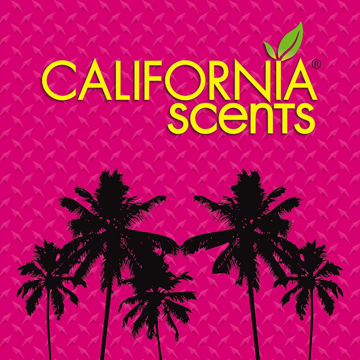 California Scents Car Air Freshener - Eco-Friendly Odor Eliminator for Cars, Trucks & Home | Newport New Car Scent | 4-Pack (E300961900) | Perfect for Road Trips, Daily Commutes & Office Spaces