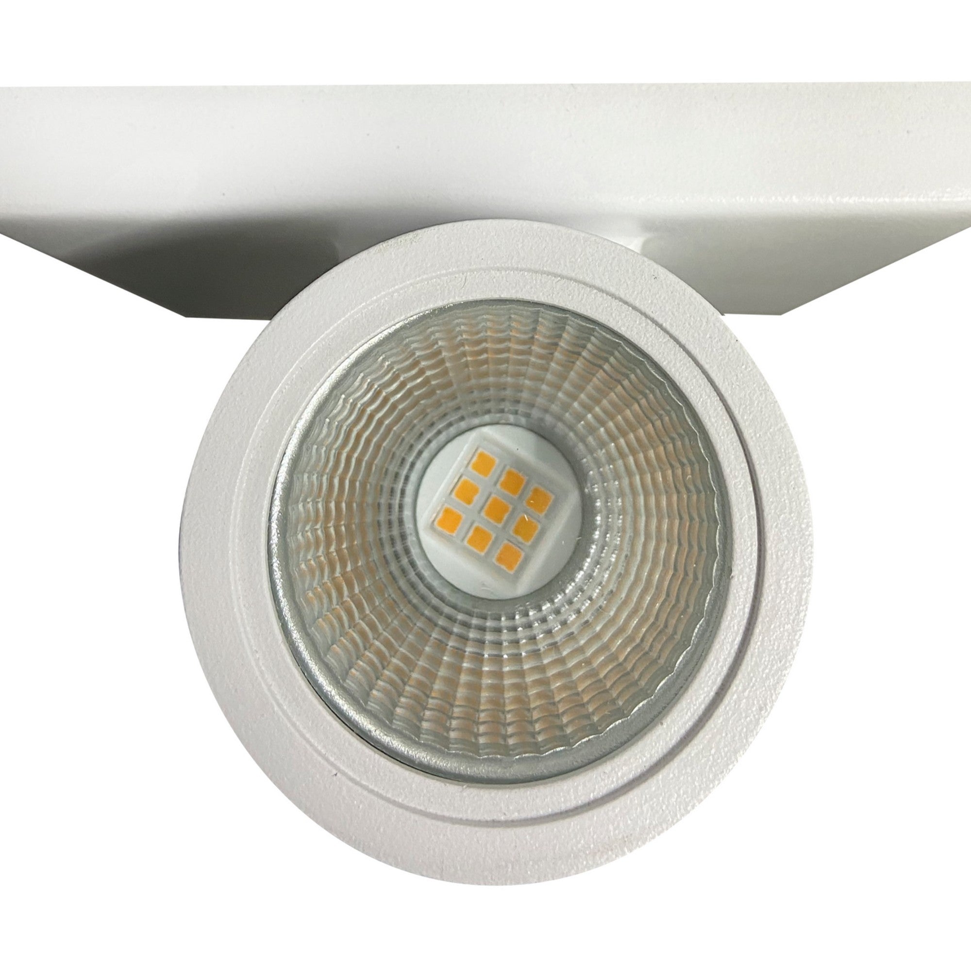 12-In-2 LED Outdoor Cylinder Wall Light - Up/Down Lighting, White Finish - Perfect for Patio, Garden, and Exterior Home Decor