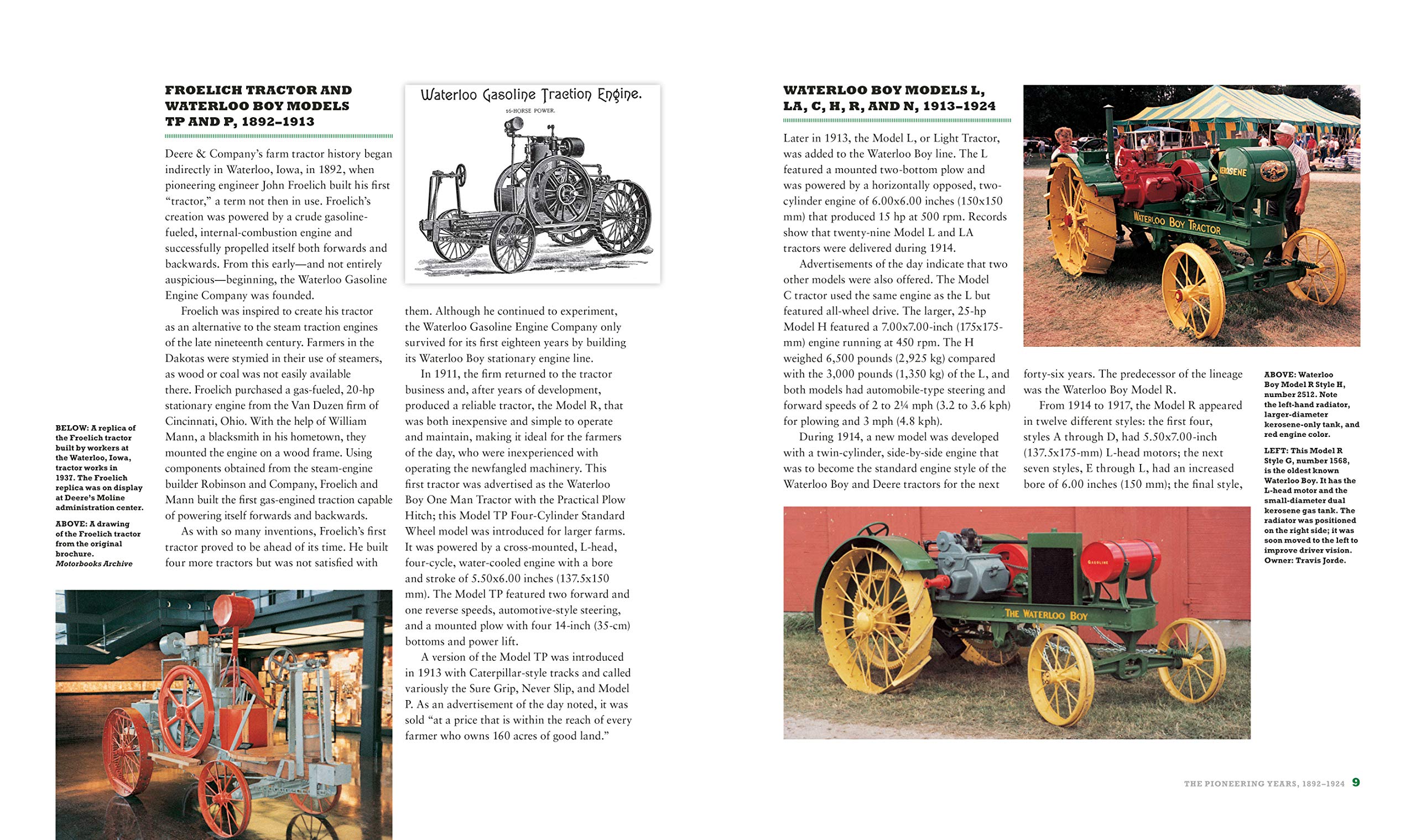 **The Complete Book of Classic John Deere Tractors: History, Models & Evolution - First 100 Years (Complete Book Series) | Perfect for Collectors, Farmers & Tractor Enthusiasts**