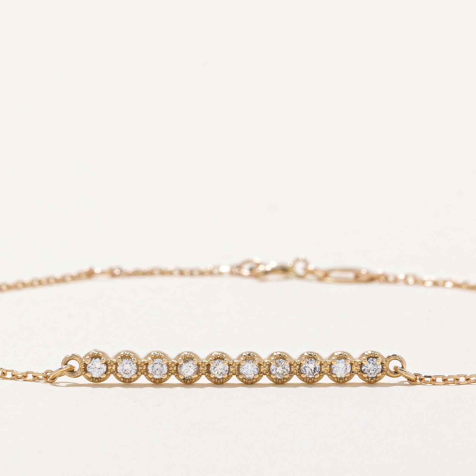 100 Ways Diamond Bracelet | 0.14ctw Total Weight | 7.5 Inches Adjustable Length | Elegant Gift for Women, Anniversary, Birthday & Special Occasions