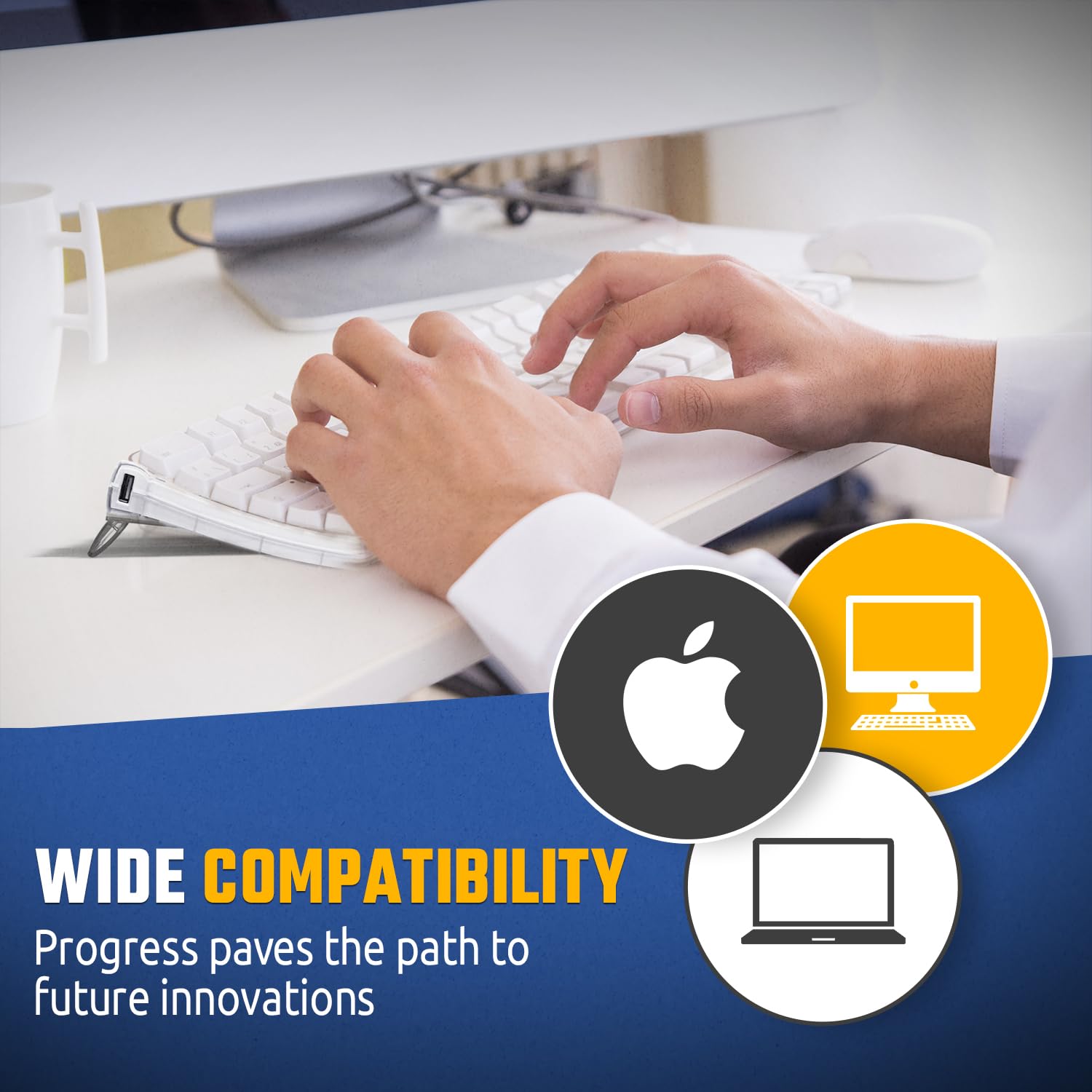 Matias Tactile Pro Mac Keyboard - Premium Typing for Coding & Design