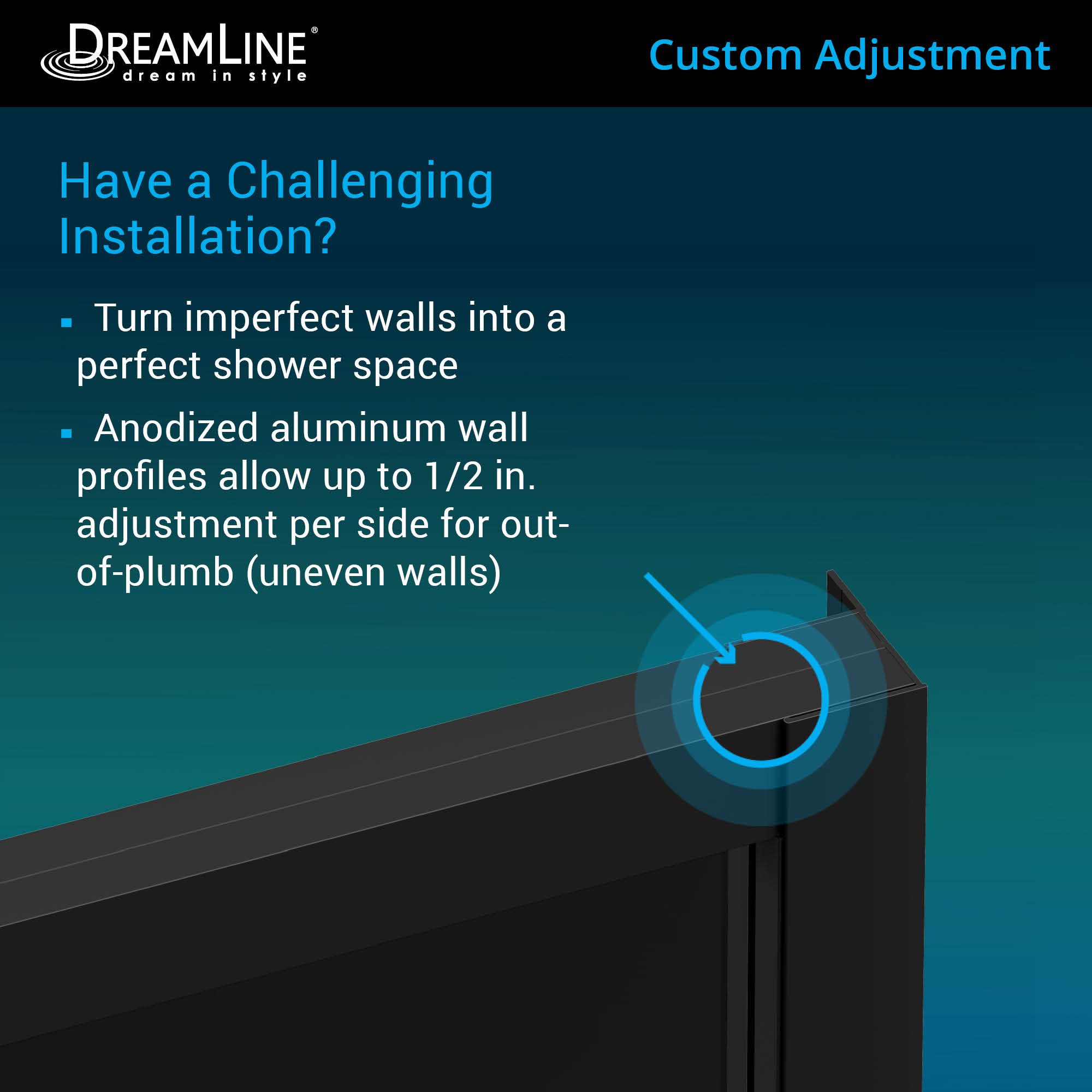 DreamLine French Corner 42