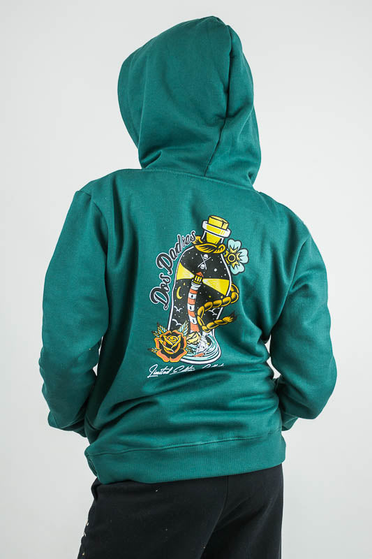 Campera Dos Padres Kids Basic Zip 368 Green Plaid Jacket - Warm & Stylish Outerwear for School & Outdoor Activities