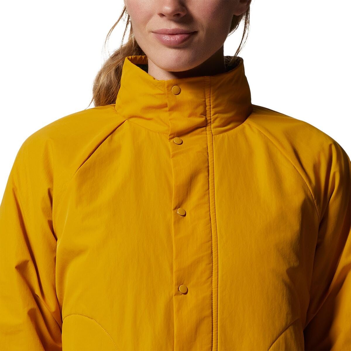 Mountain Hardwear Women's HiCamp Shell Jacket - Waterproof Hiking Jacket for Outdoor Adventures, Travel & Camping | All-Weather Protection for Everyday Wear | Perfect for Backpacking, Trail Running & Urban Exploration