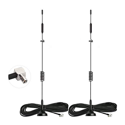 2-Pack 8dBi Right Angle TS9 Antenna