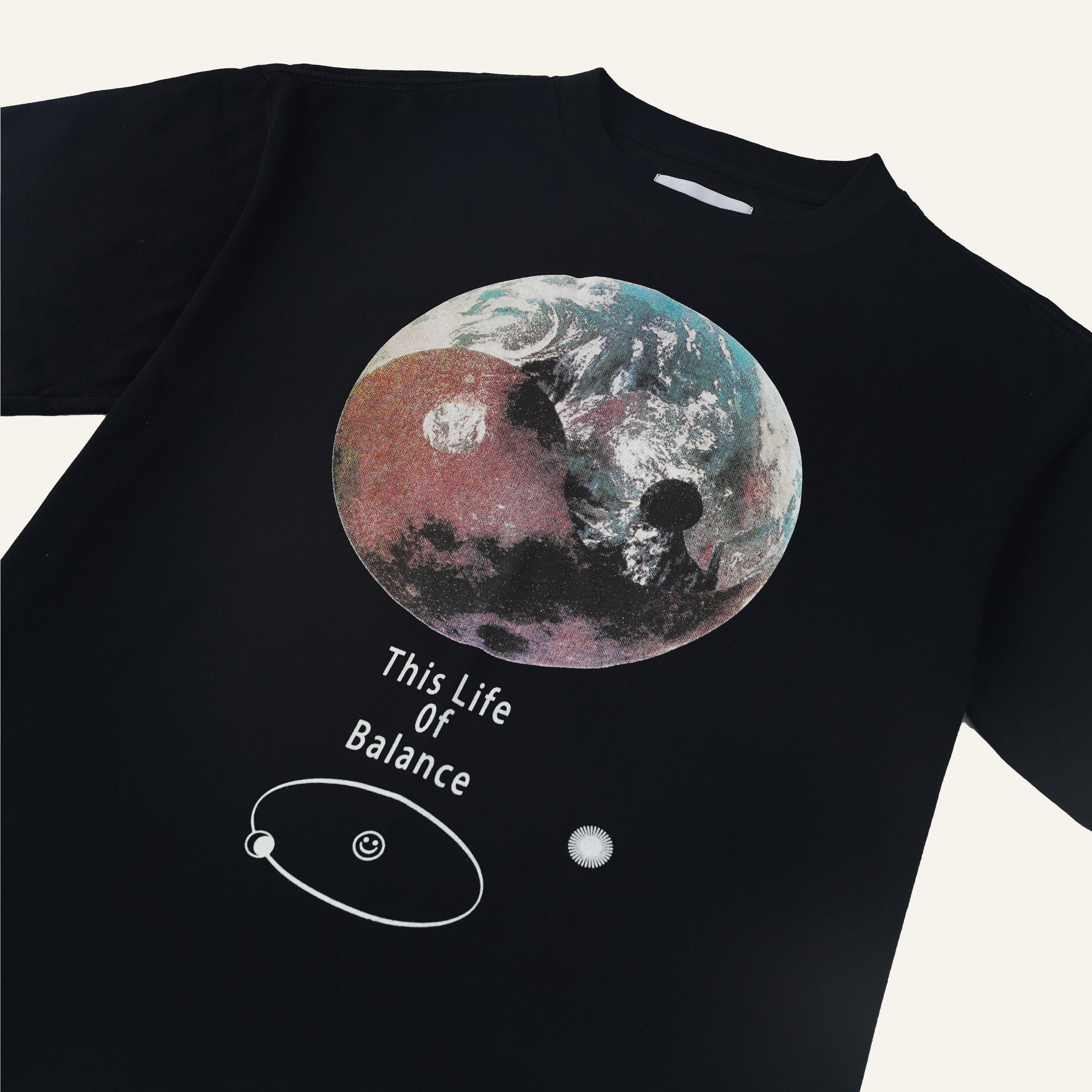 Life of Balance T-Shirt for Men & Women - Soft Cotton Comfort Fit Black Tee - Perfect for Casual Wear, Gym, and Everyday Outfits
