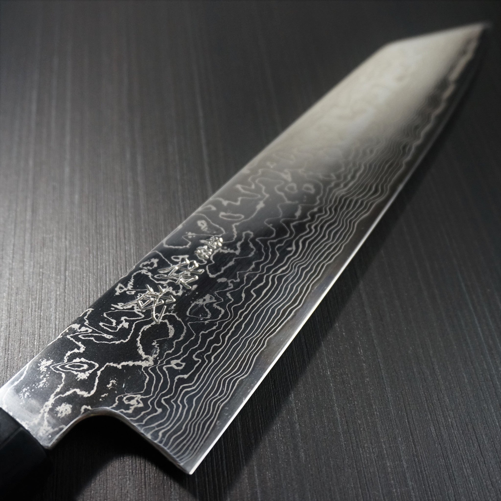 Premium SUKENARI Damascus Super Gold 2 Kiritsuke Wa Gyuto Chef Knife 210mm - Japanese High Carbon Steel Blade with Rosewood Handle - Perfect for Sushi, Meat Slicing & Professional Kitchen Use