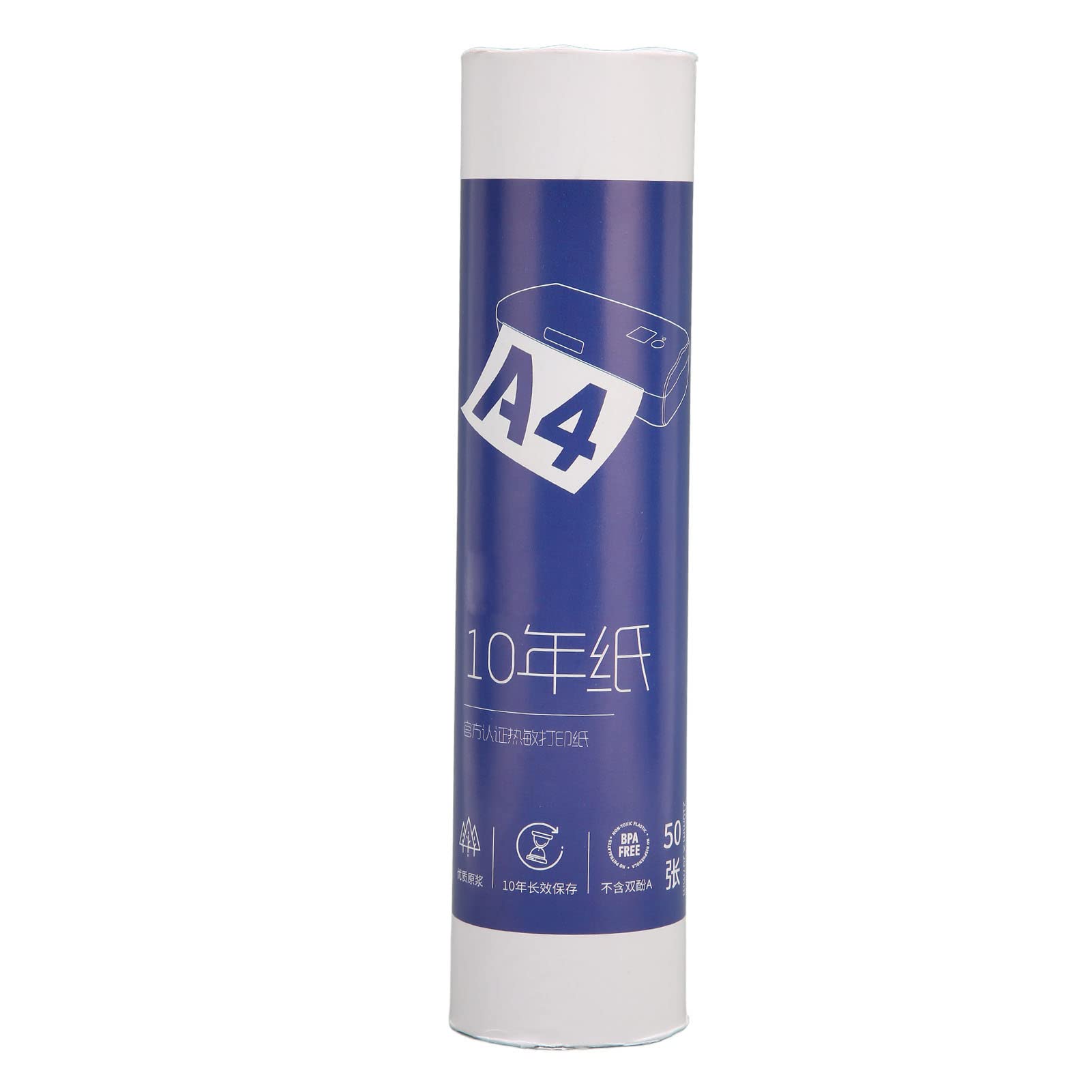Hilitand Thermal Printer Paper Rolls - 50 Sheets POS Cash Register Receipt Paper for Zjiang A4 Printer - Perfect for Retail Stores, Restaurants & Small Business Receipt Printing