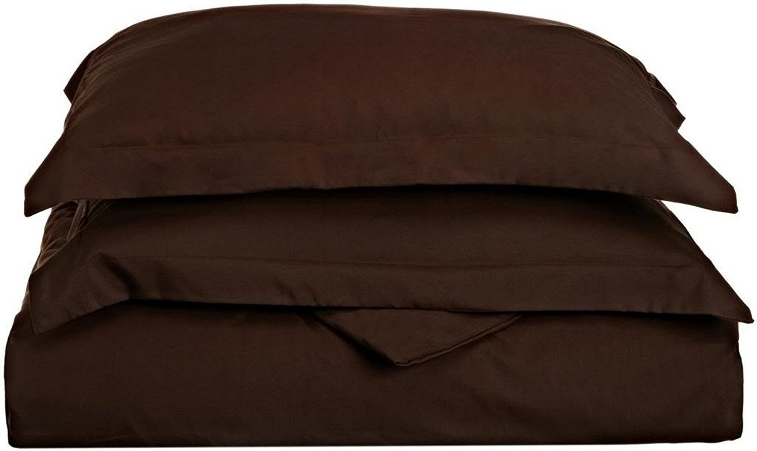 Premium 1500 Thread Count Egyptian Cotton Duvet Cover Set - King/California King Size, Wrinkle Resistant & Ultra Soft, Luxury Brown Bedding for Master Bedroom & Guest Room Decor