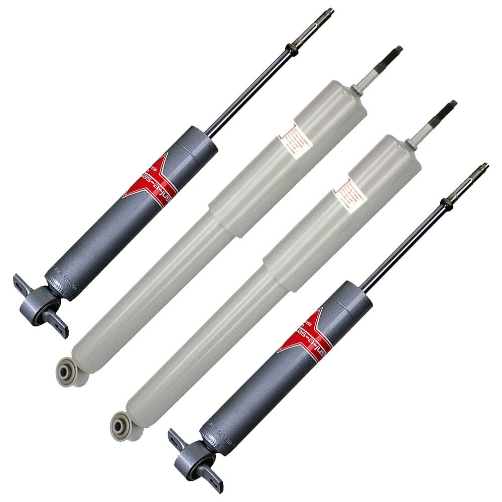 BuyAutoParts 77-62076AX New Set of 4 Gas-A-Just Shocks & Struts for Chevy Camaro & Pontiac Firebird - Premium Ride Comfort & Performance - Perfect for Daily Driving, Road Trips & Performance Upgrades