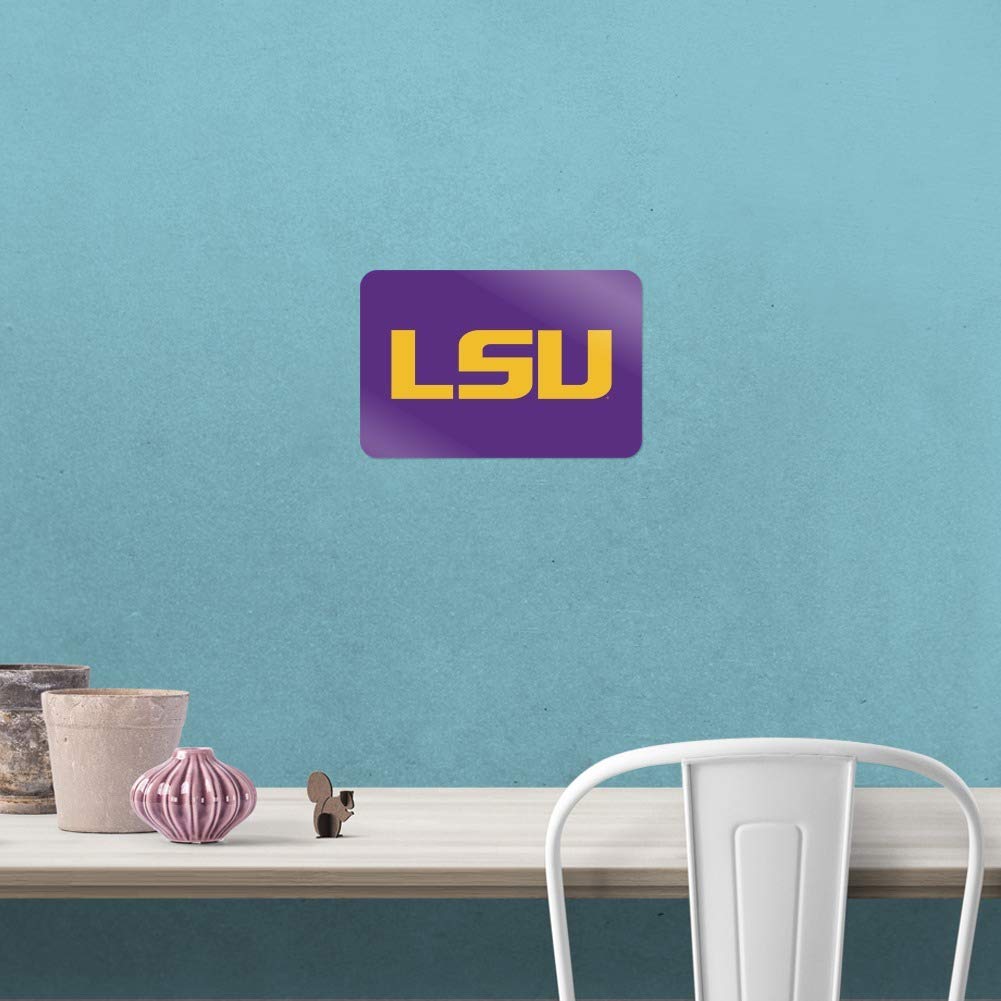 LSU Logo Purple Business Office Sign - Custom Wall Decor for Home, Office & Fan Cave - Perfect for LSU Fans & College Sports Enthusiasts