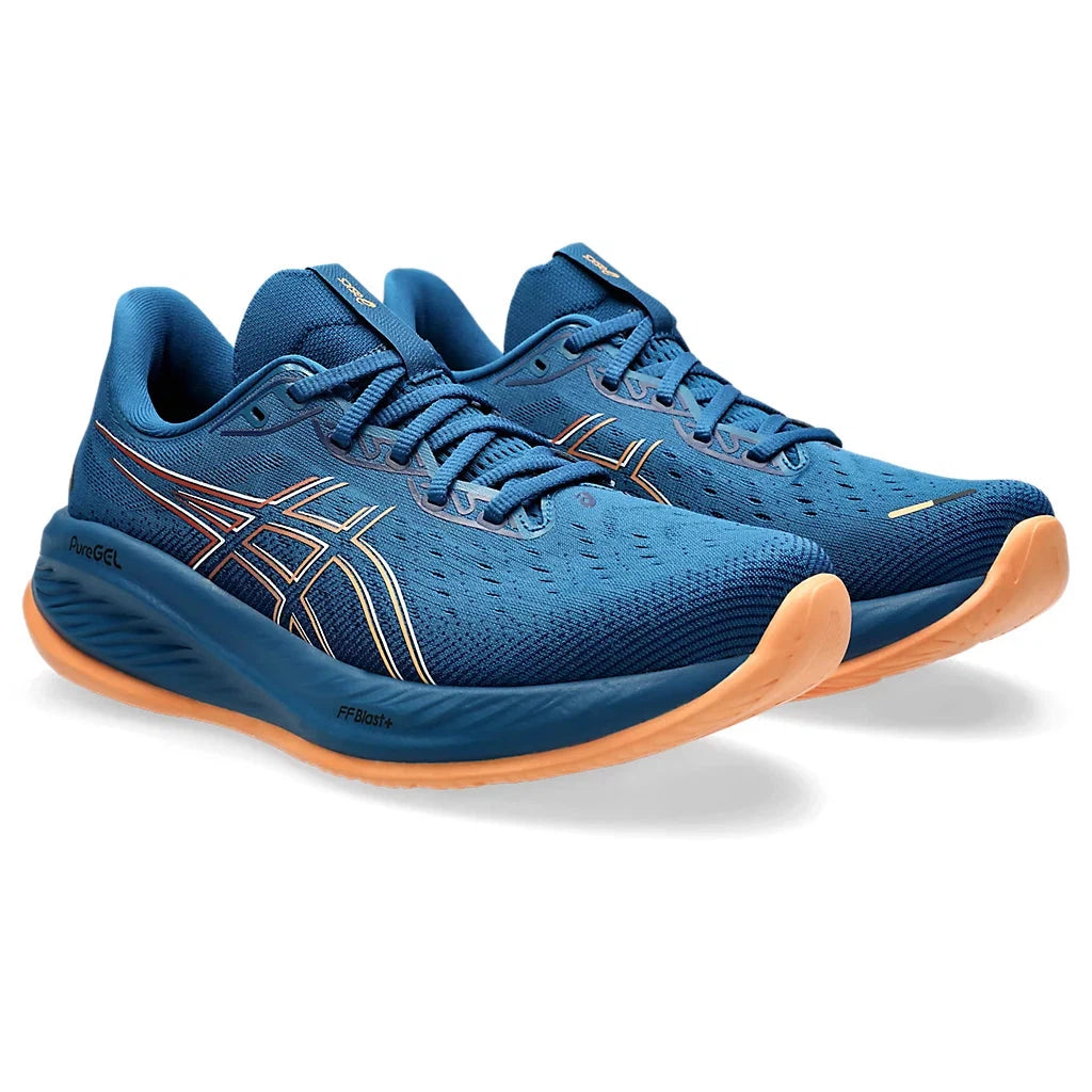 ASICS Men's Gel Cumulus 26 Running Shoes - Lightweight Cushioned Sneakers for Jogging, Training & Gym Workouts | Perfect for Road Running, Marathon & Daily Fitness Activities