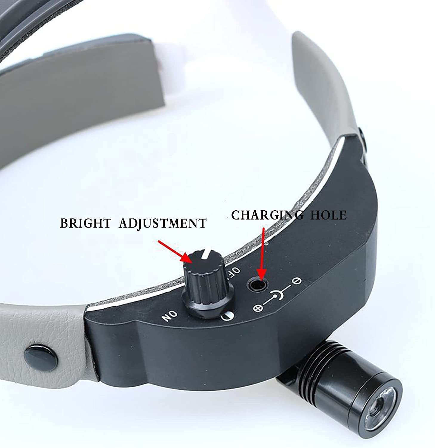 TESHY 3W LED Medical Headlight - Adjustable Brightness Portable Exam Light for Dental, ENT, Surgery & Procedures | Perfect for Doctors, Dentists, Surgeons & Medical Professionals in Clinics & Hospitals