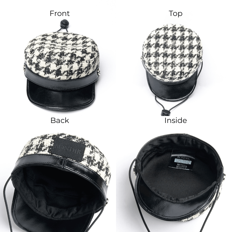 Stylish SOHO Dog Hat - Trendy Pet Accessory for Small & Medium Dogs - Perfect for Outdoor Walks, Photo Shoots & Fashion Events