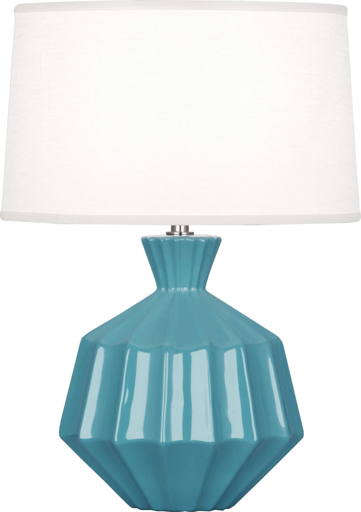 OB989 Modern One Light Table Lamp - Stylish Bedside & Desk Lighting for Home & Office - Perfect for Reading, Working & Decor