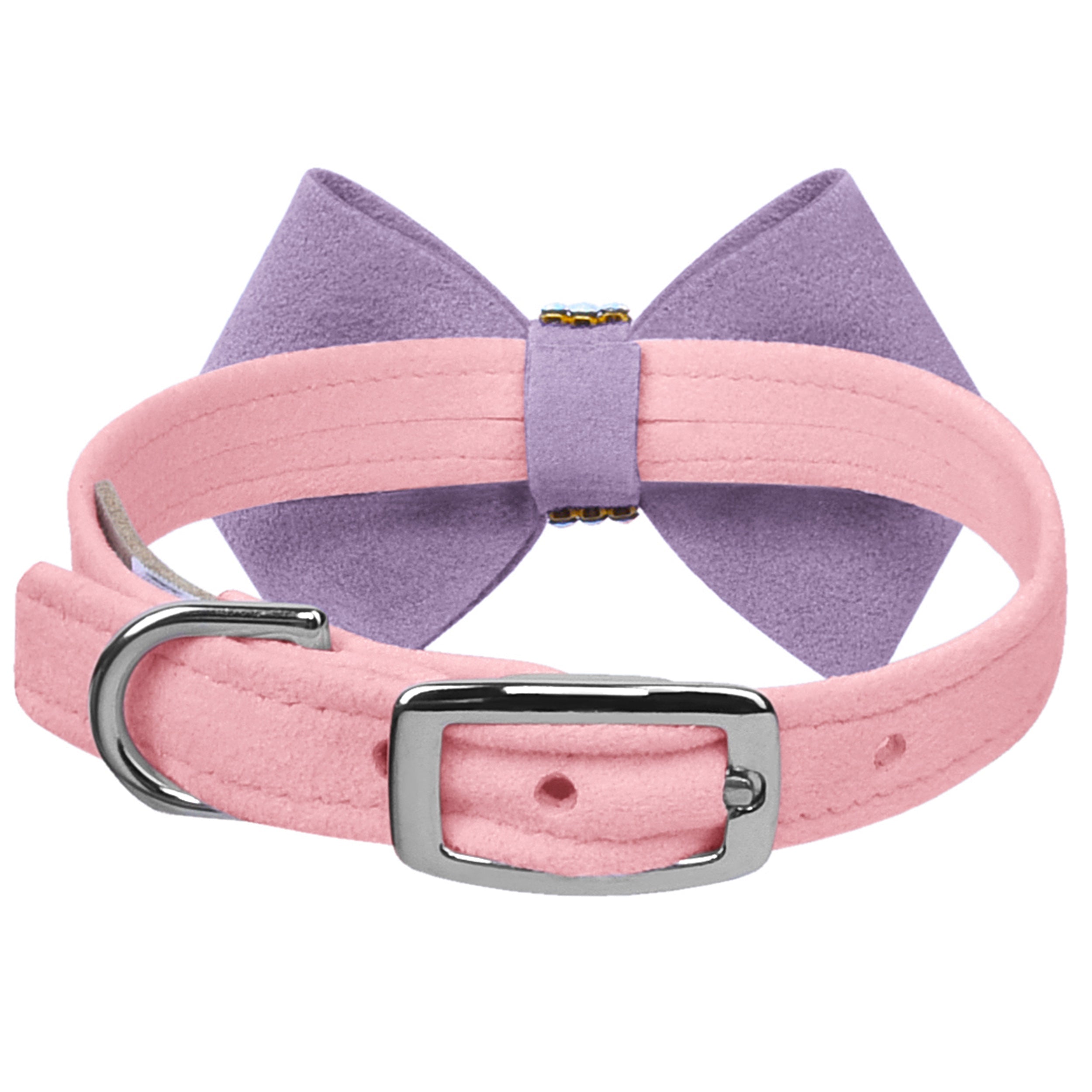 Elegant Daisy Bow Dog Collar - Adjustable Half Collar for Small & Medium Dogs - Perfect for Pet Fashion, Daily Walks & Special Occasions