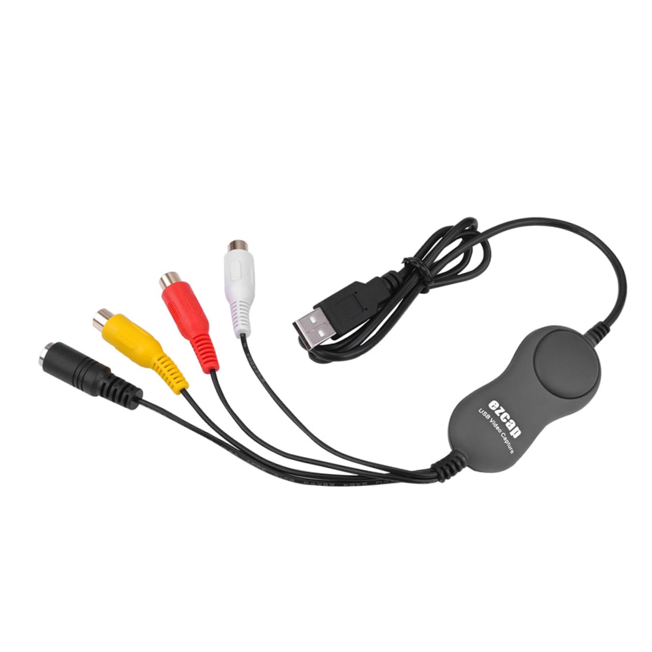 Veemoon 2.0 USB Video Capture Card - Analog to Digital Converter for Game Recording, Switch Capture & Audio/Video Conversion | Perfect for Streaming, Gaming & Digitizing Old Videos