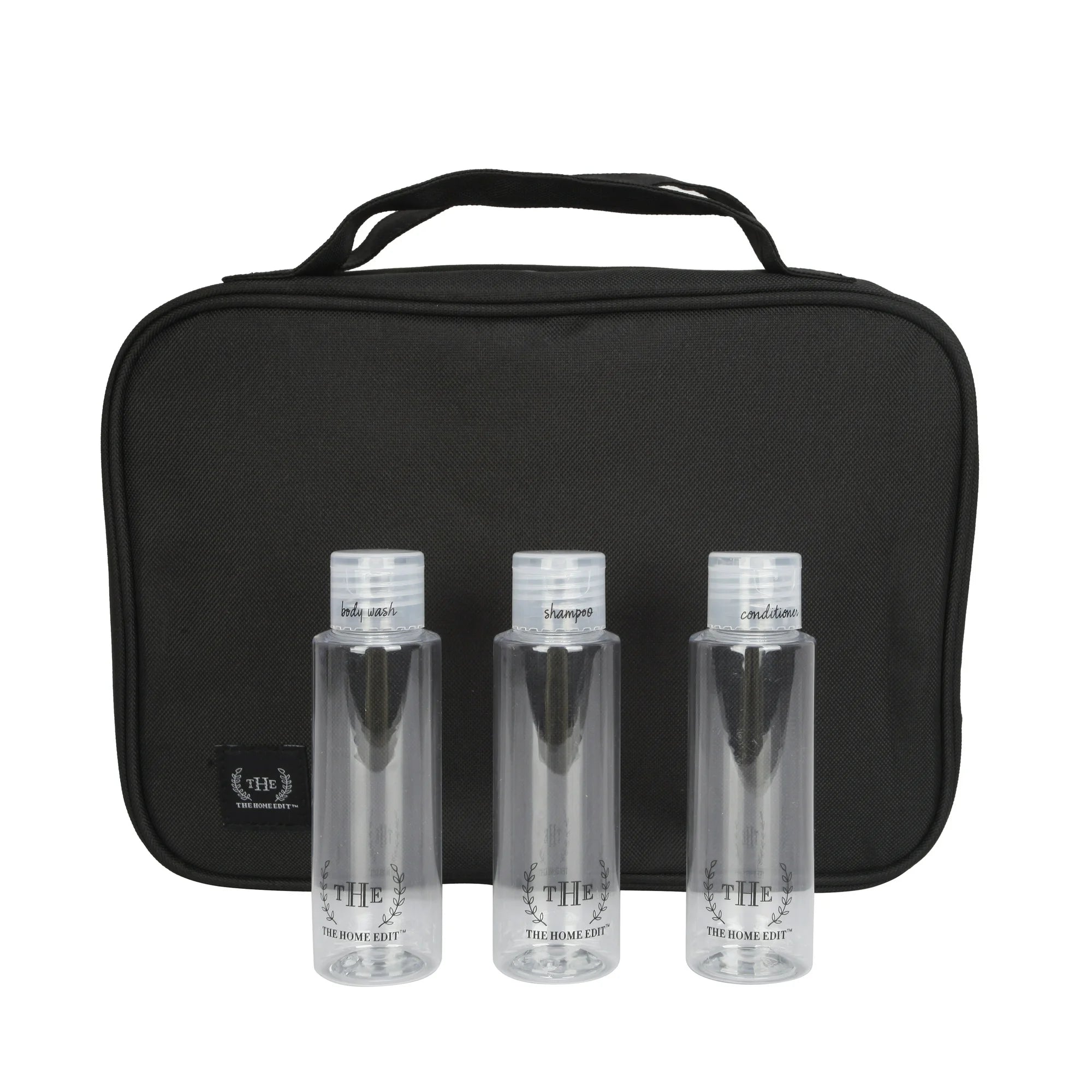 The Home Edit Hanging Toiletry Bag - Waterproof Travel Cosmetic Organizer with Multiple Pockets for Toiletries, Makeup & Essentials - Perfect for Travel, Camping & Gym Use