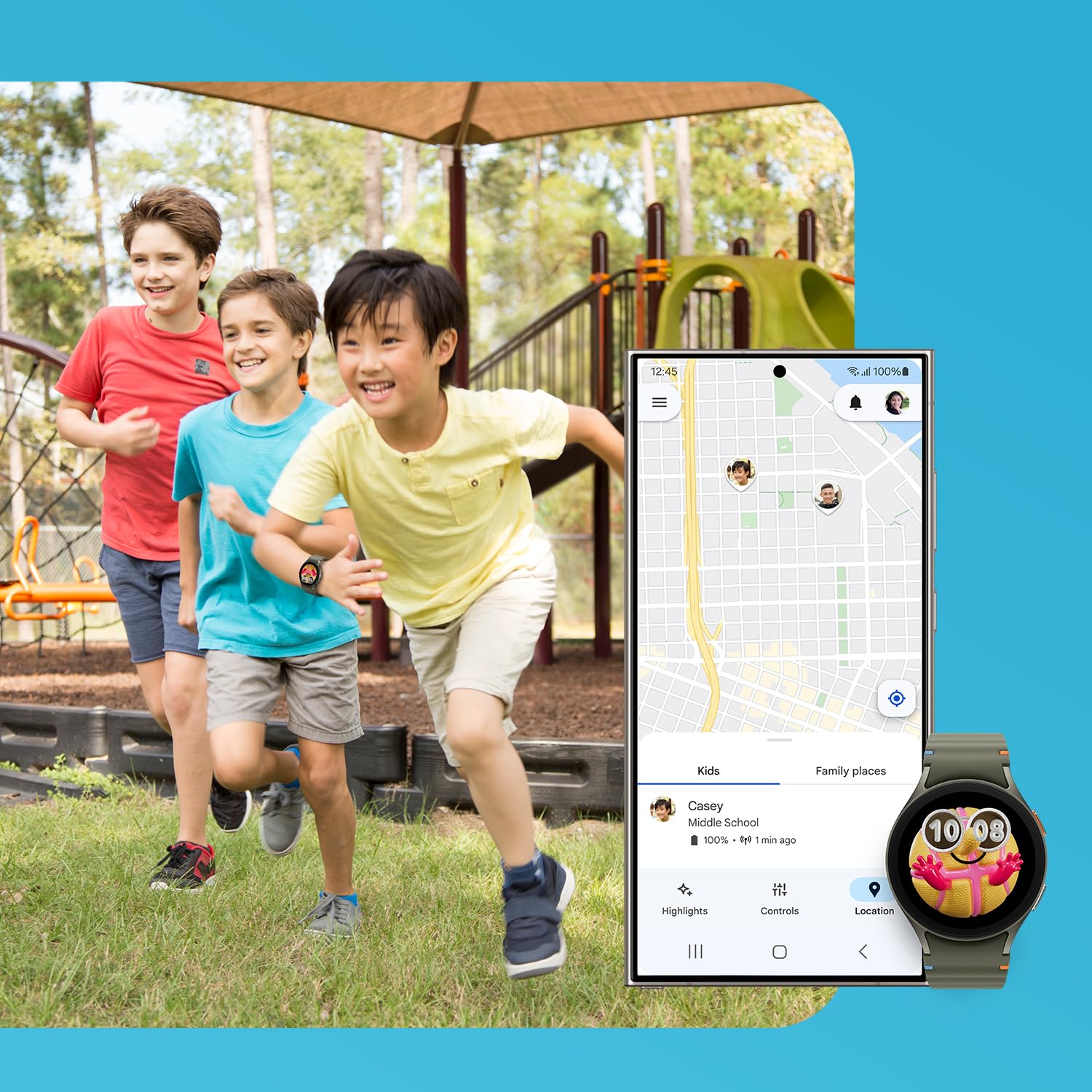 SAMSUNG Galaxy Watch 7 44mm LTE AI Smartwatch with Energy Score & Wellness Tips - Heart Rate, Sleep & Fitness Tracker (2024 US Version, Green) - Perfect for Workouts, Running & Daily Health Monitoring
