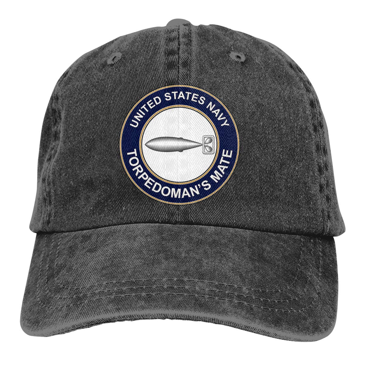 US Navy Torpedoman's Mate TM Unisex Adult Baseball Cap - Vintage Denim Dad Hat for Men & Women - Perfect for Military Enthusiasts, Outdoor Activities & Casual Wear