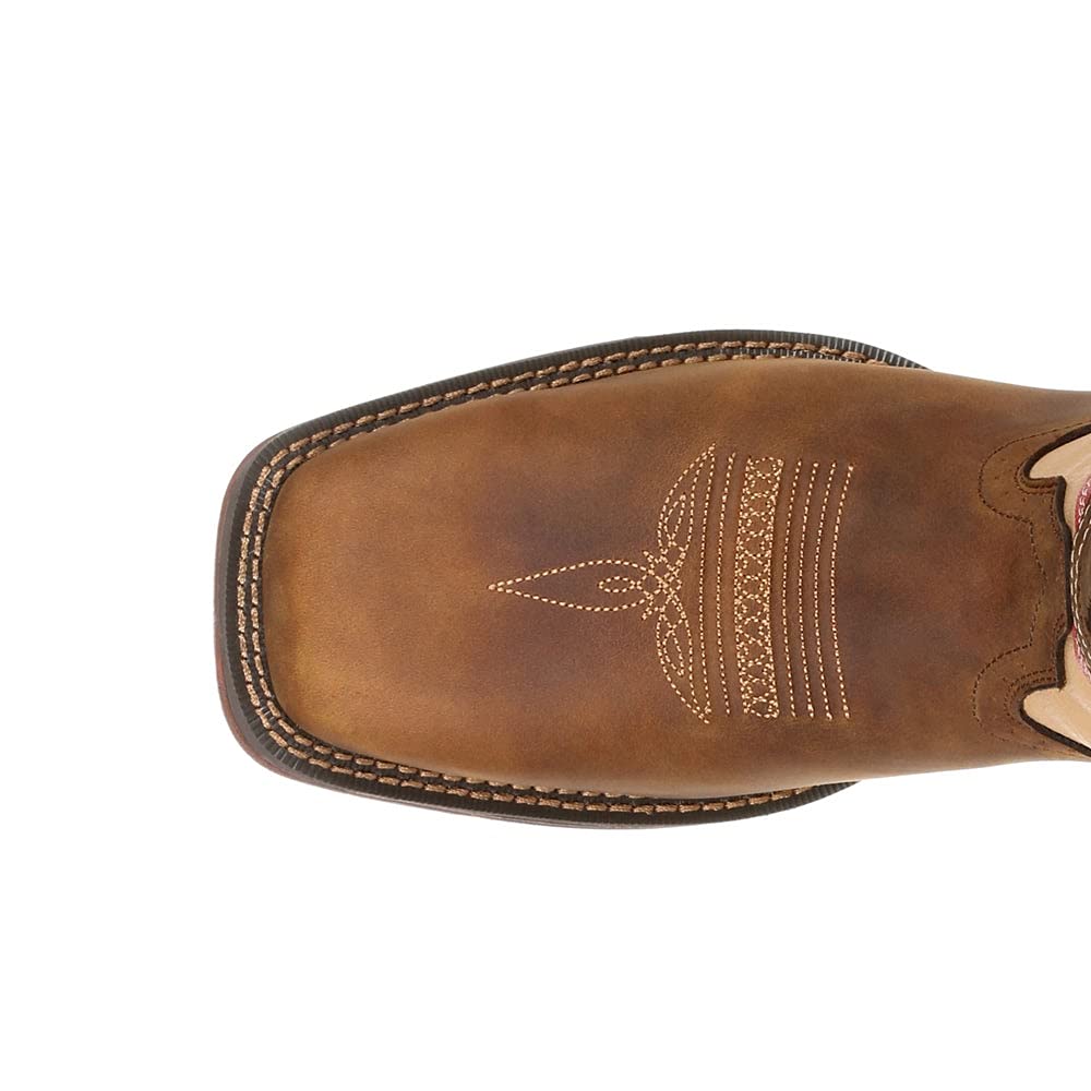 Durango Men's Rebel Western Boot - Durable Cowboy Boots for Riding & Work - Comfortable Leather Boots for Country, Ranch & Outdoor Activities