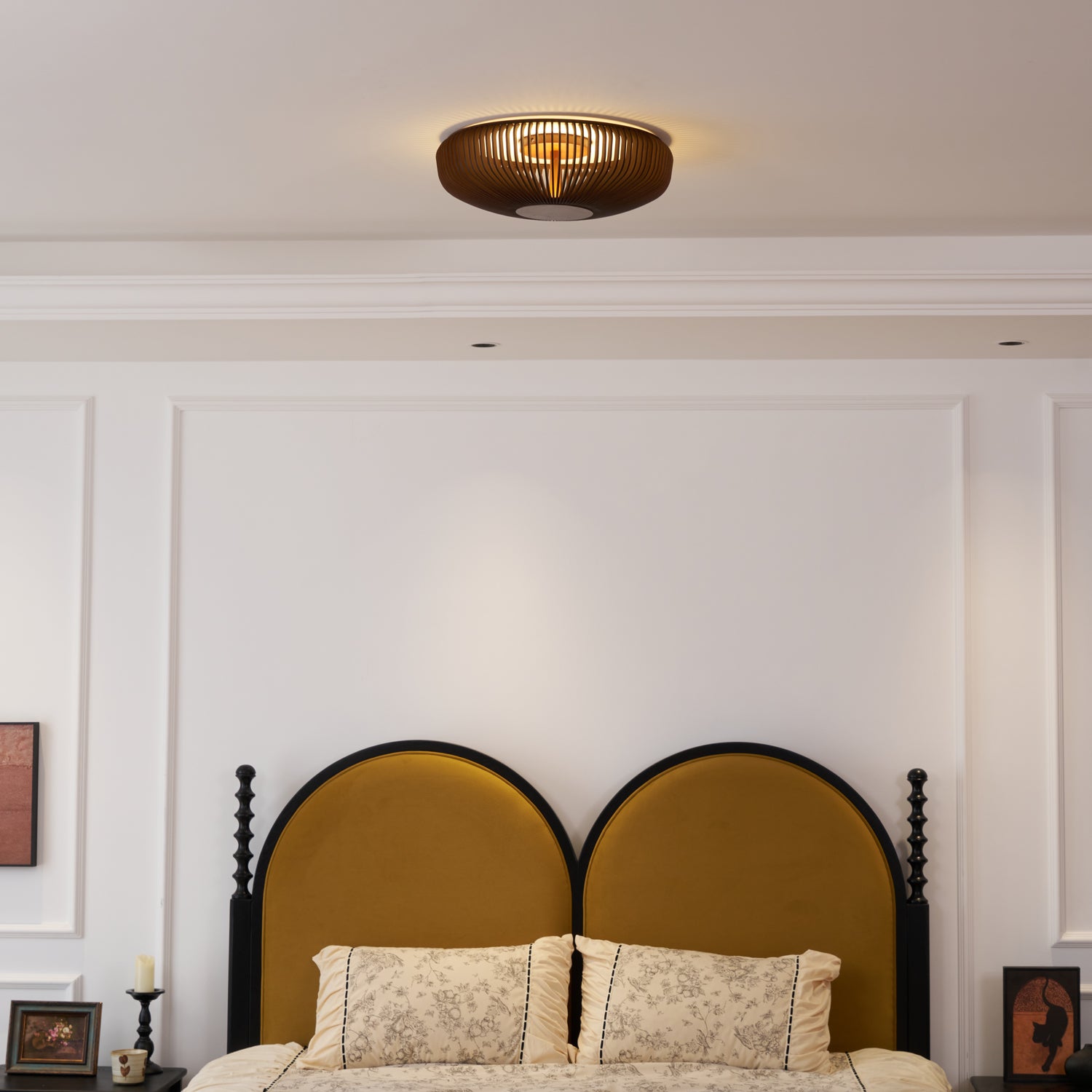 Modern Clava Ceiling Lamp - Energy Efficient LED Lighting Fixture for Living Room, Bedroom & Dining Room | Dimmable & Easy Installation Home Decor