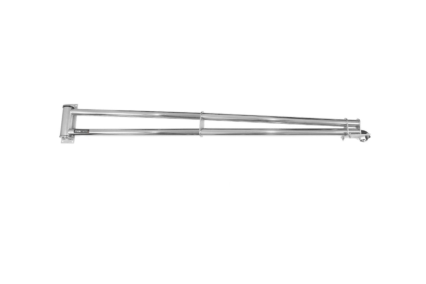 Mosmatic Wall Boom Extension with Dual Inner Hoses - Heavy Duty Car Wash Equipment for Professional Detailing & Auto Shops
