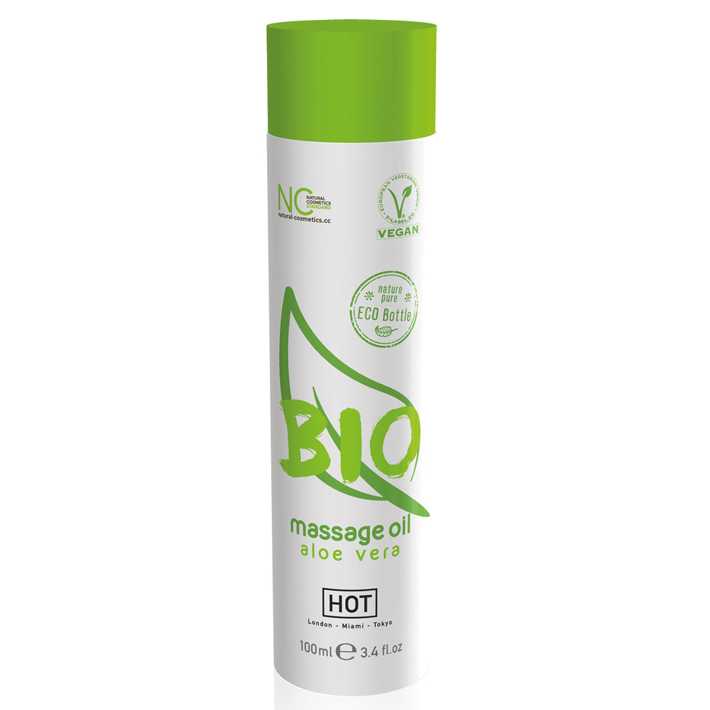 Organic Vegan Scented Massage Oil with Aloe Vera - Relaxing Aromatherapy for Couples & Spa Treatments - Perfect for Romantic Evenings & Self-Care Rituals
