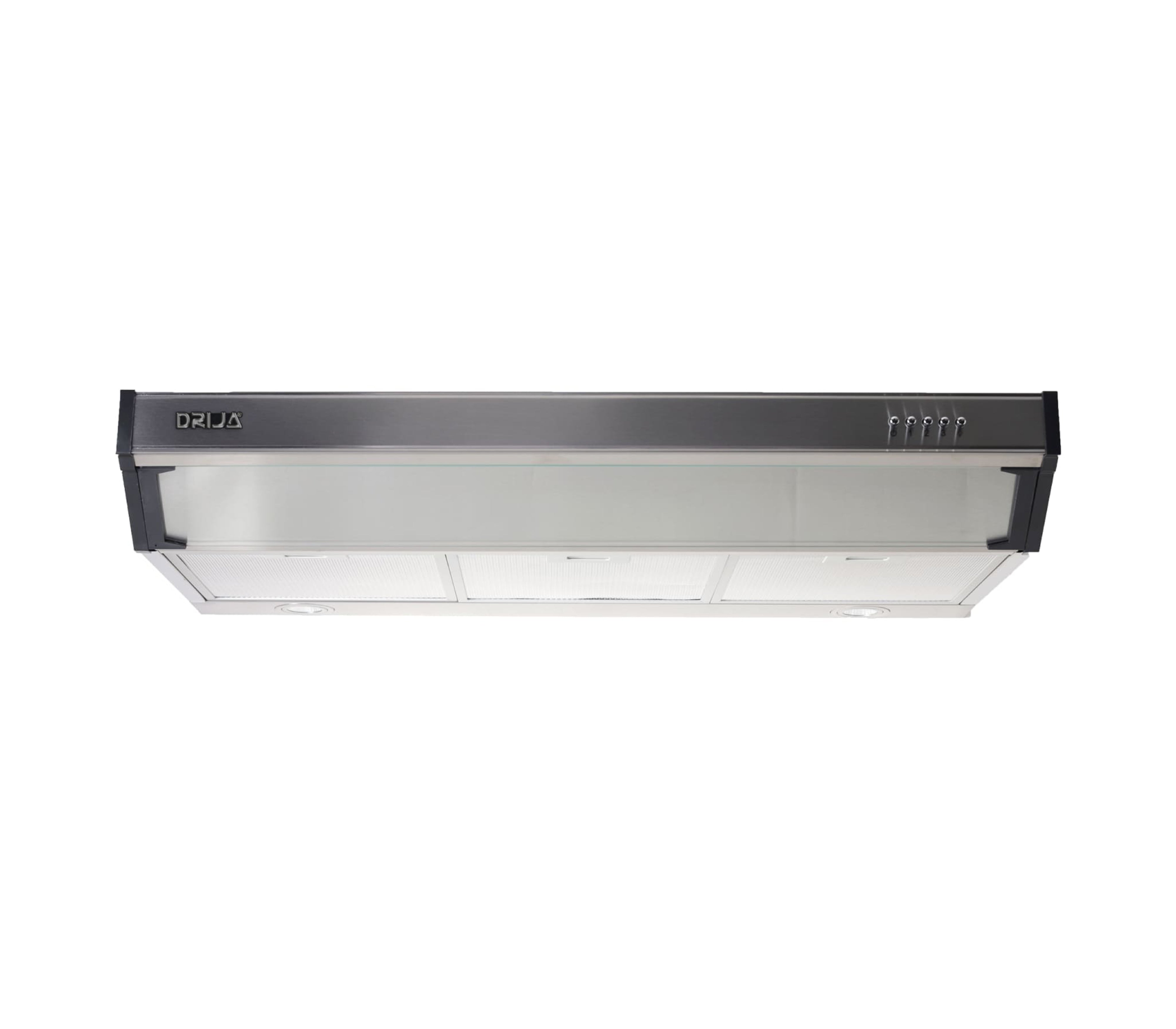 90cm Compact Steel Campana - Drija | Modern Kitchen Hood for Small Spaces - Perfect for Apartments, RVs & Tiny Homes
