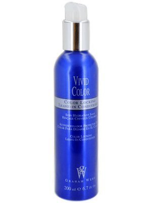 Graham Webb Vivid Color Locking Leave-In Conditioner for Men & Women - 6.7 oz | UV Protection & Color Care | Perfect for Color-Treated, Dry & Damaged Hair | Salon-Quality Treatment at Home