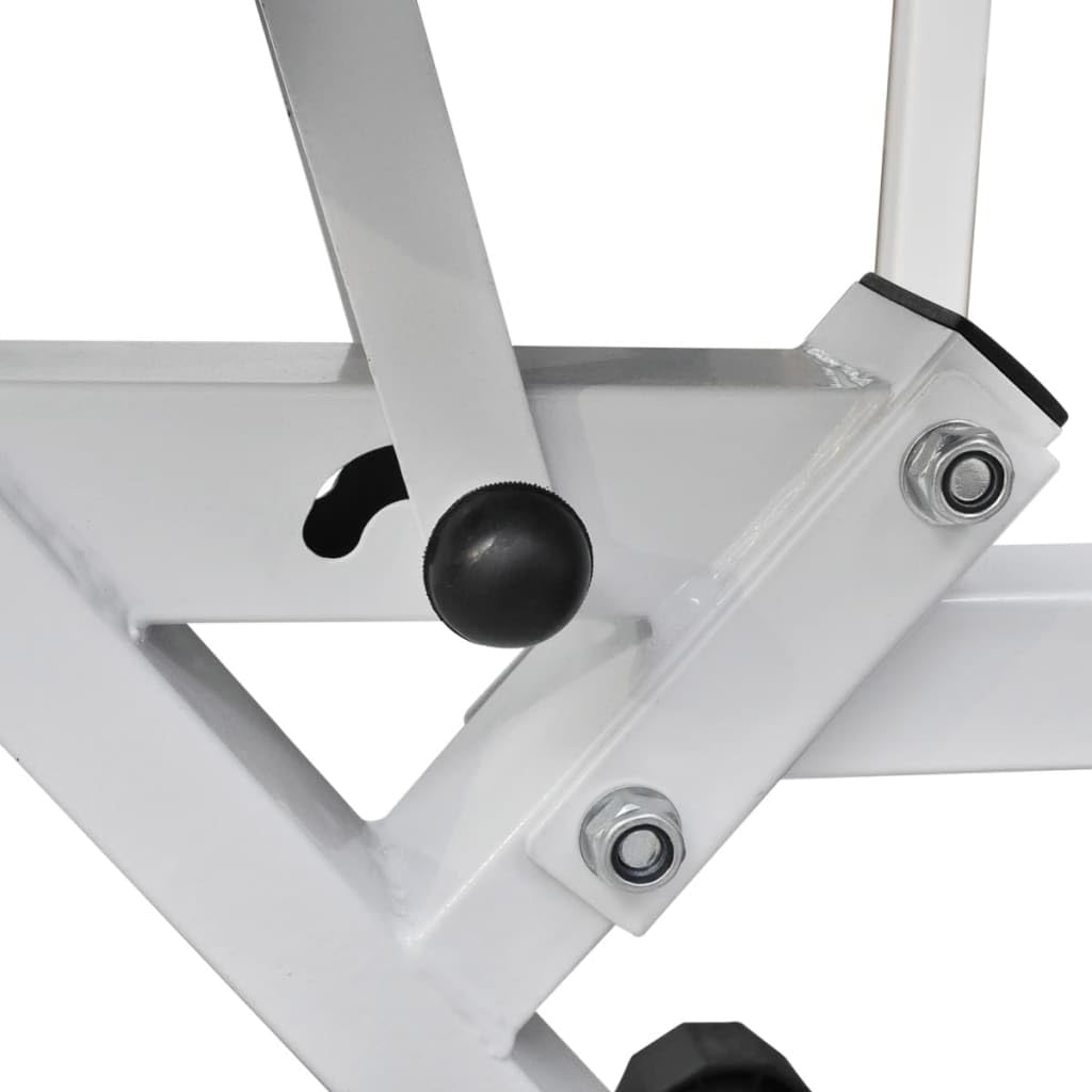 vidaXL Adjustable Workout Bench - Heavy-Duty Steel, 5 Backrest Levels for Home & Gym Fitness