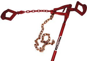 Hayes Chain Grab Wire Stretcher - Heavy Duty Fence Tightener Tool for Farm, Ranch & Construction Use | Durable Steel Fence Stretching Tool for Wire Fencing Installation & Repair