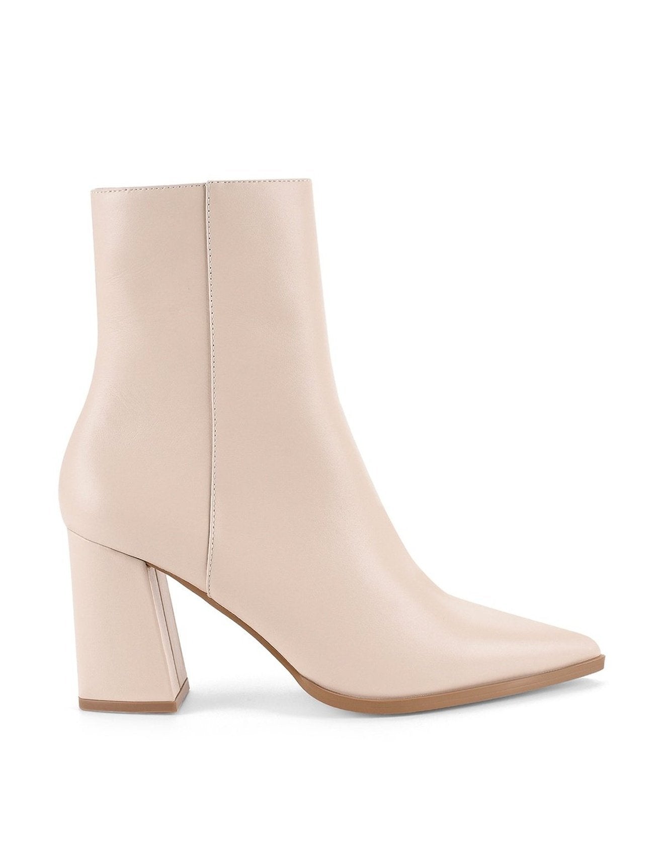 Premium Willing Women's Ankle Boots in Bone Leather - Stylish & Comfortable Fall/Winter Fashion for Casual Outings & Office Wear