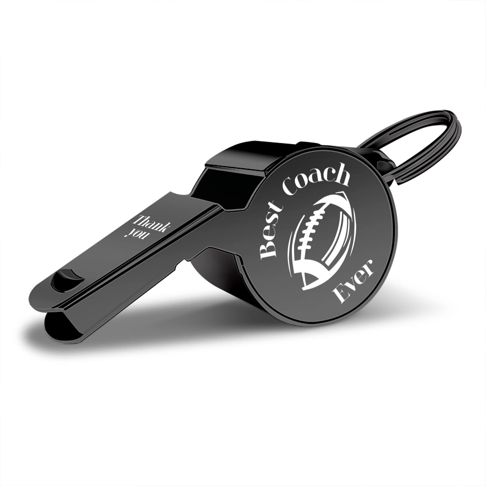 Premium Referee Whistle with Lanyard - Loud Sports Whistle for Coaches, Teachers & Officials - Ideal Coaching Accessories & Team Gifts for Men & Women - Perfect for Soccer, Basketball Games & Emergency Situations