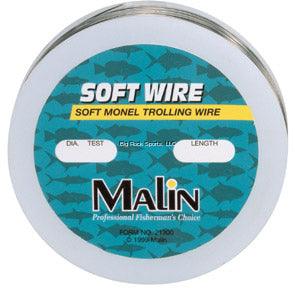 Premium Malin Pre-Marked Soft Monel Trolling Wire - Saltwater Fishing Leader Line for Offshore & Big Game Fishing | Ideal for Tuna, Marlin & Swordfish