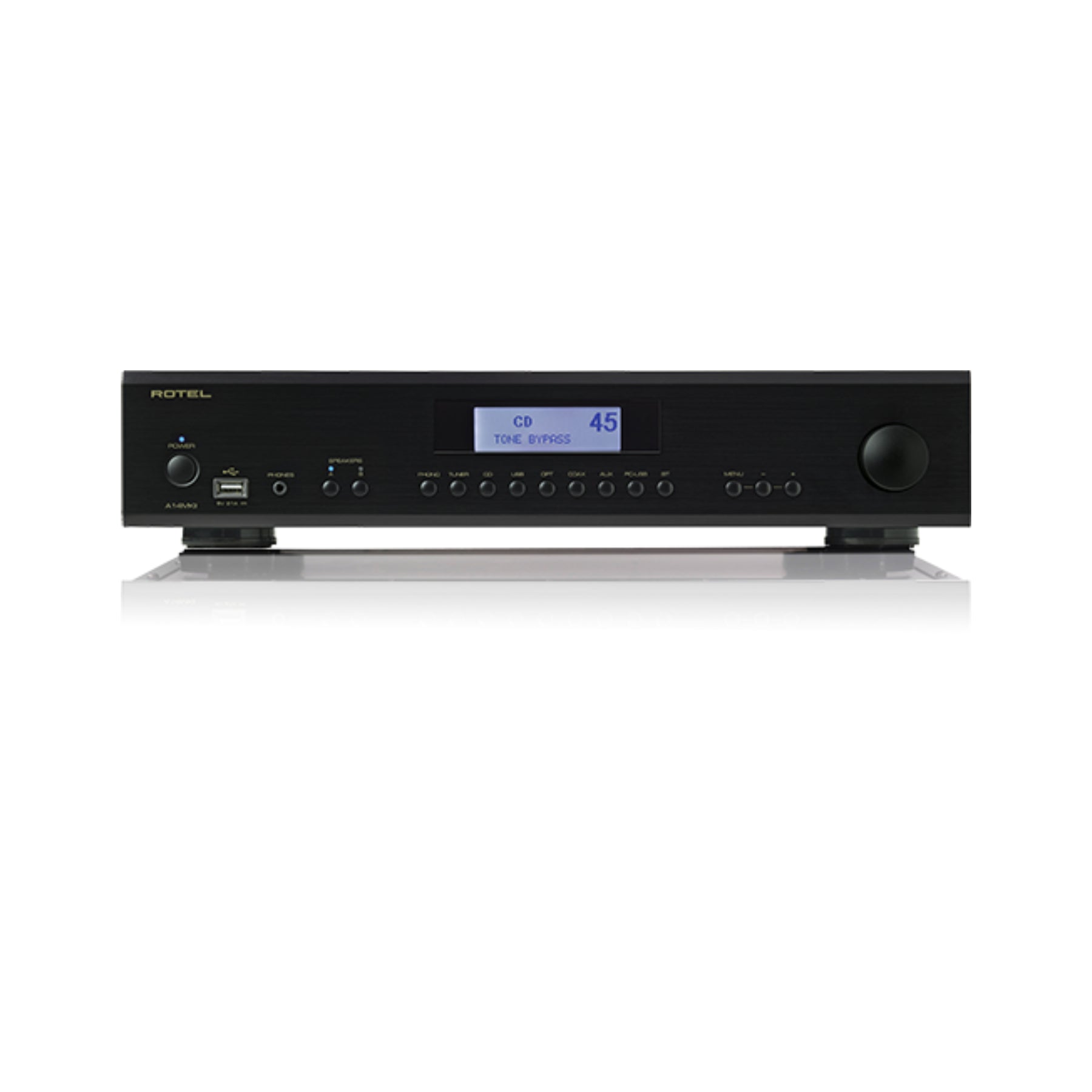 Rotel A14MK2 Integrated Stereo Amplifier - High-Fidelity Audio for Home Theater & Music Listening | Perfect for Audiophiles & Hi-Fi Enthusiasts