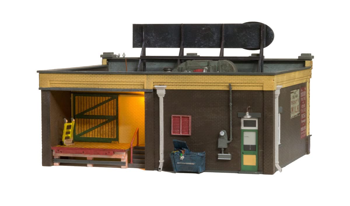 Woodland Scenics WOOBR5851 O Scale Built-Up J. Frank's Grocery - Perfect for Model Train Layouts & Diorama Displays