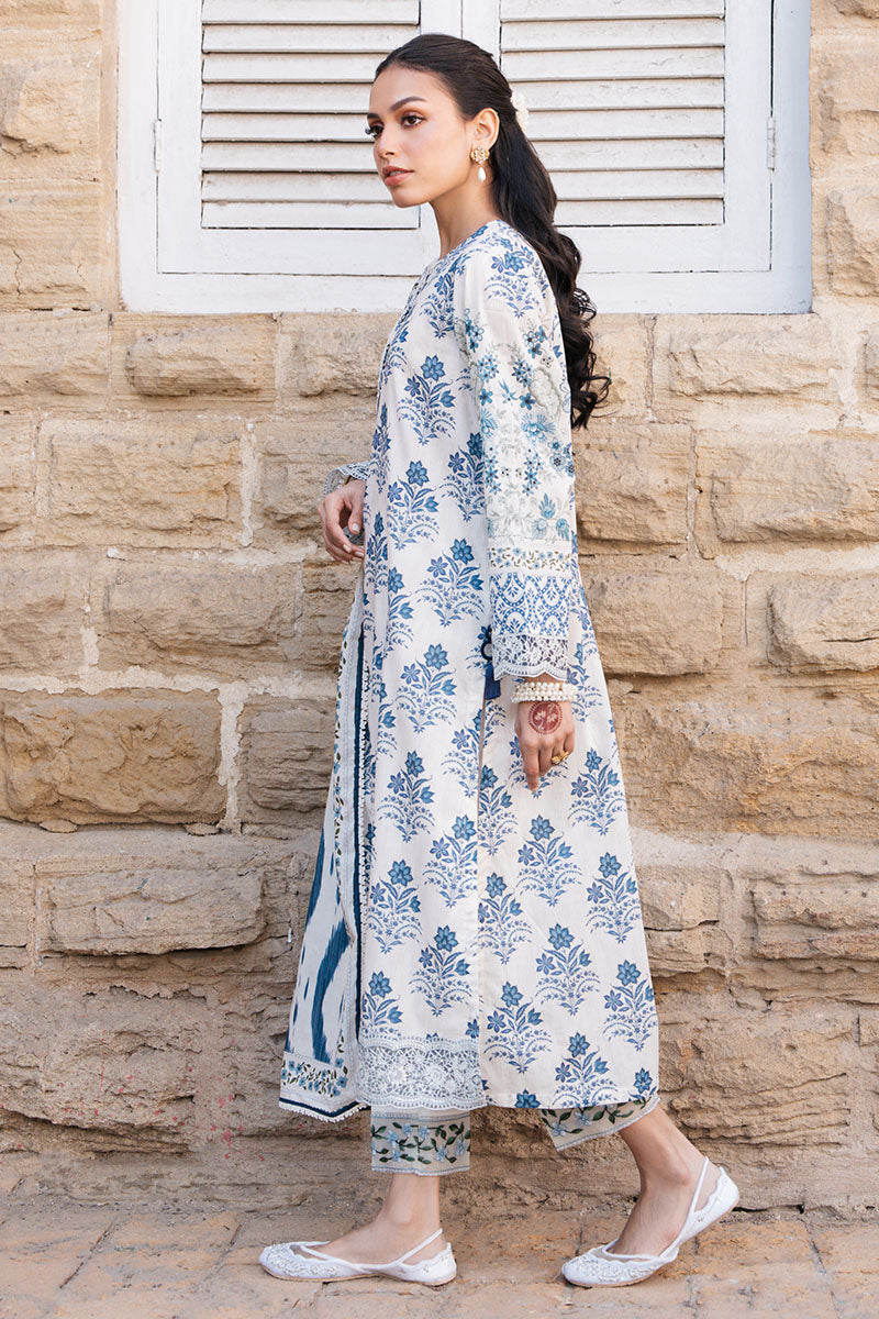 Astral Garden 3-Piece Outfit Set (Shirt, Trouser & Dupatta) for Women - Elegant Ethnic Wear for Festivals, Weddings & Special Occasions