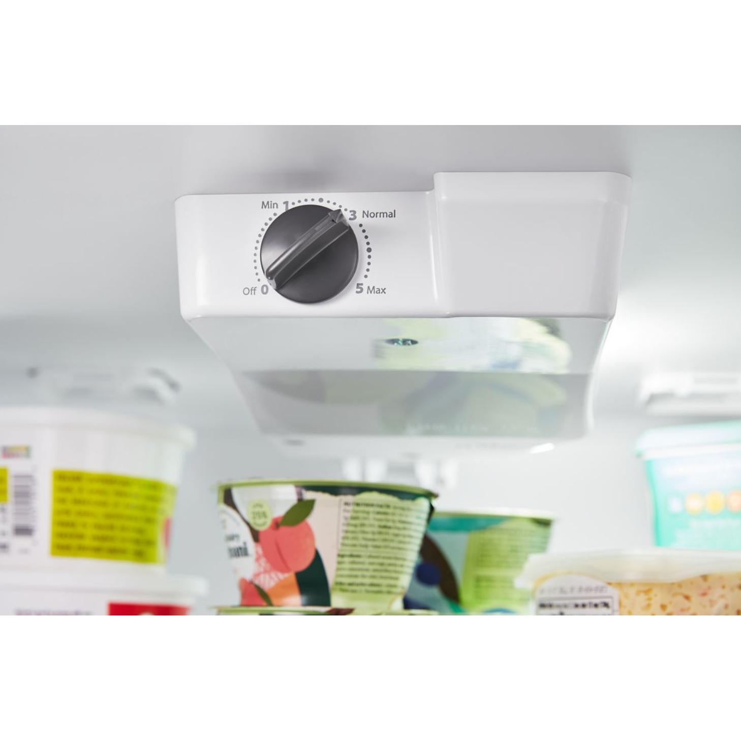 Amana 28 Inch 16.4 Cu. Ft. Freestanding Top Freezer Refrigerator ARTX3028PW - Perfect for Kitchens, Apartments & Small Spaces