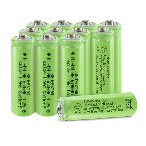 AA 600mAh 12 pack