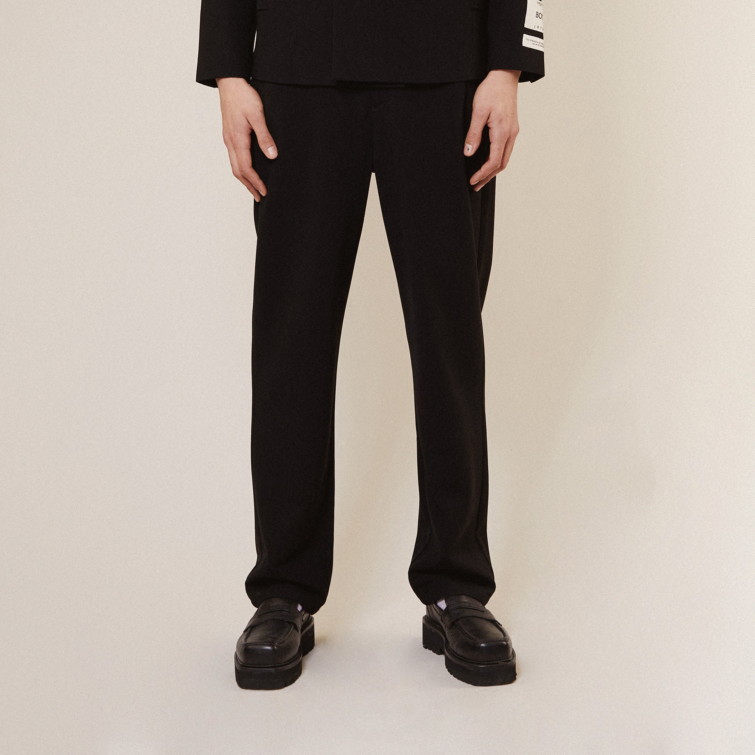 KINGS ROAD GRAFFITI RELAXED TAILORED TROUSERS for Men - Stylish Streetwear Pants with Urban Art Design - Perfect for Casual Wear, Street Fashion & Everyday Outfits