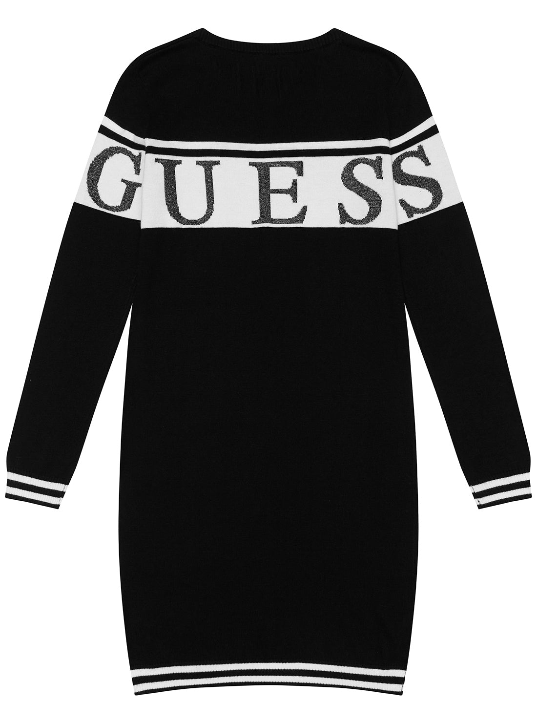 Black Long Sleeve Knit Dress for Women - Soft Stretchy Casual Bodycon Midi Dress (Size 7-16) - Perfect for Office, Date Night & Fall Layering
