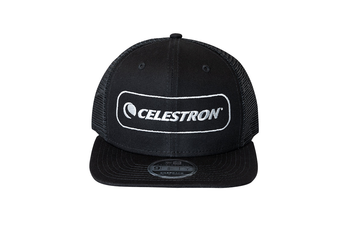Celestron Classic Snapback Trucker Hat by New Era - Adjustable Baseball Cap for Men & Women - Perfect for Stargazing, Outdoor Adventures & Casual Wear