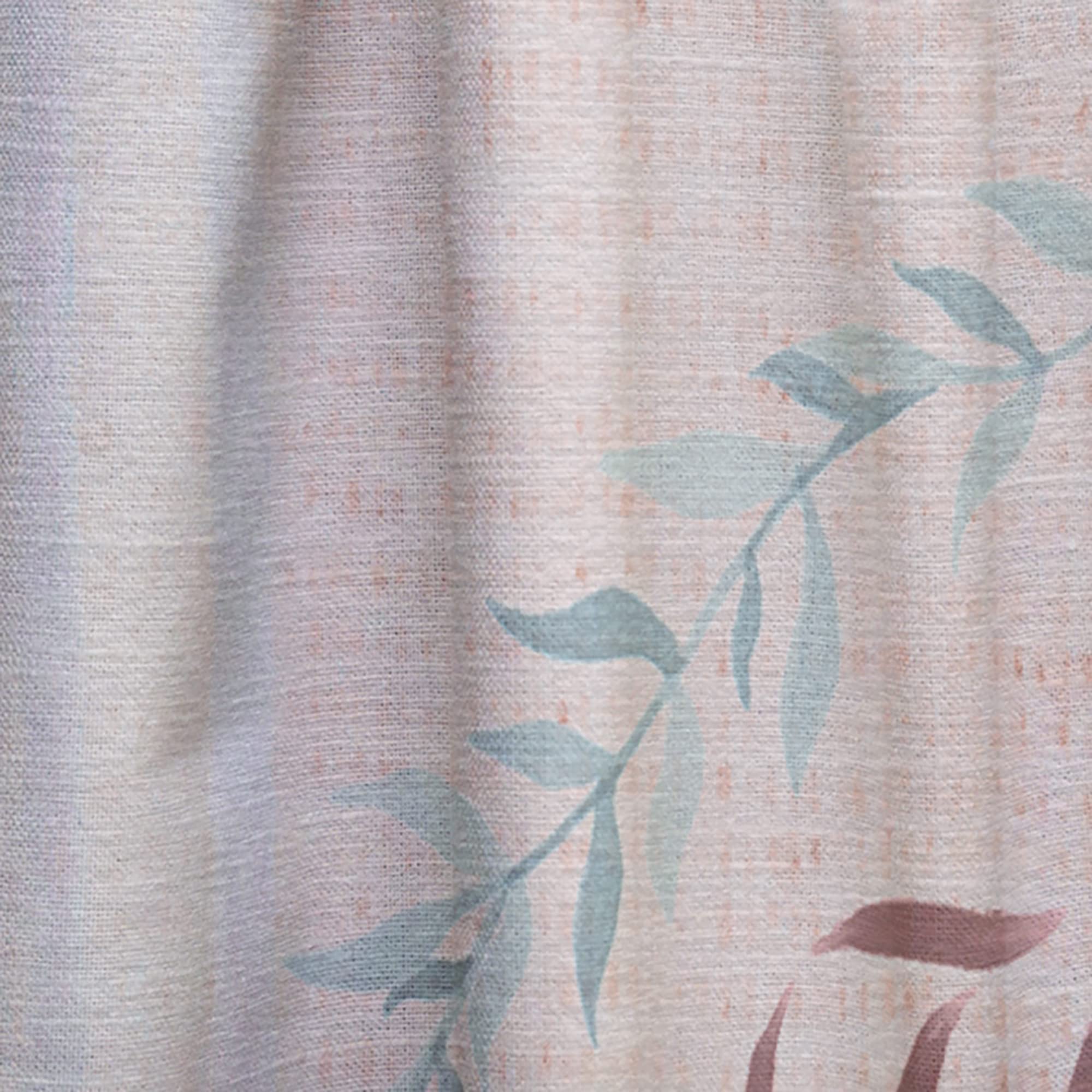 DesignQ Farmhouse Floral Curtains - Thermal Insulated Single Panel (52x108 inches) for Bedroom & Living Room - Blackout Window Drapes for Home Decor & Temperature Control