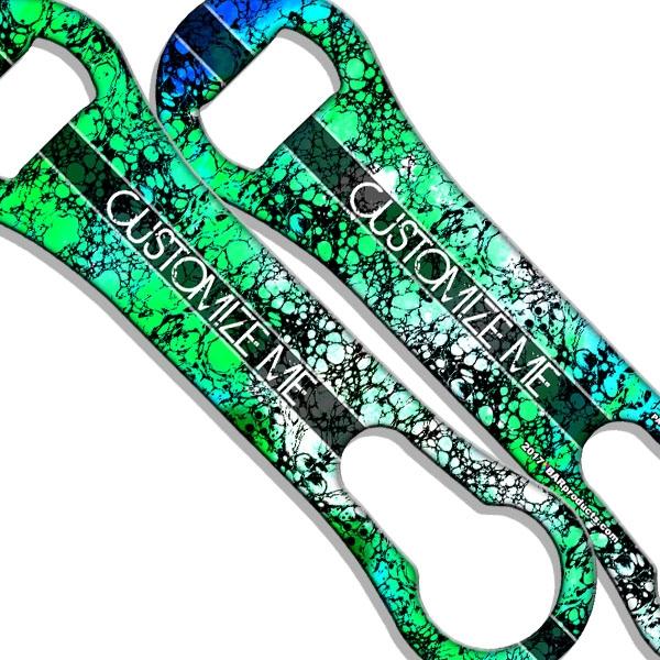 Customizable V Rod® Bottle Opener - Dinosaur Eggs Design - Perfect for Home Bars, Parties, and Gifts - Heavy Duty Stainless Steel Beer Opener for Beer Lovers