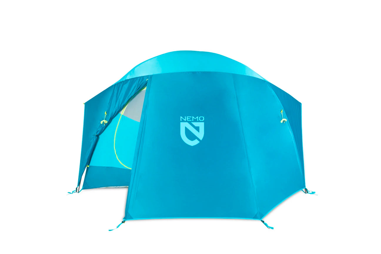 Aurora 6P High-Rise Camping Tent - 6 Person Waterproof Family Dome Tent with Rainfly - Perfect for Backpacking, Hiking & Outdoor Adventures