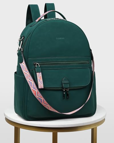 Dark Green Suede Style