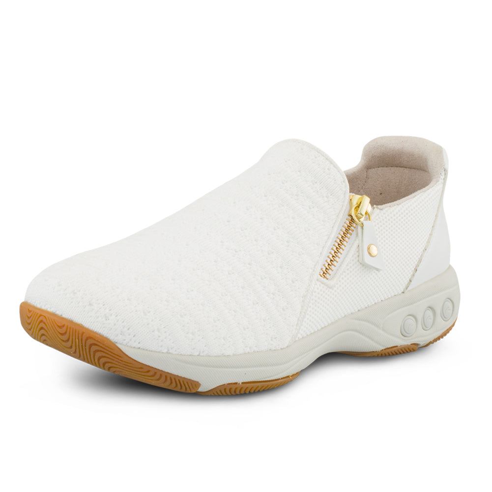 Nina Women's Side Zip Slip On Comfortable Casual Shoes - Perfect for Work, Travel & Everyday Wear