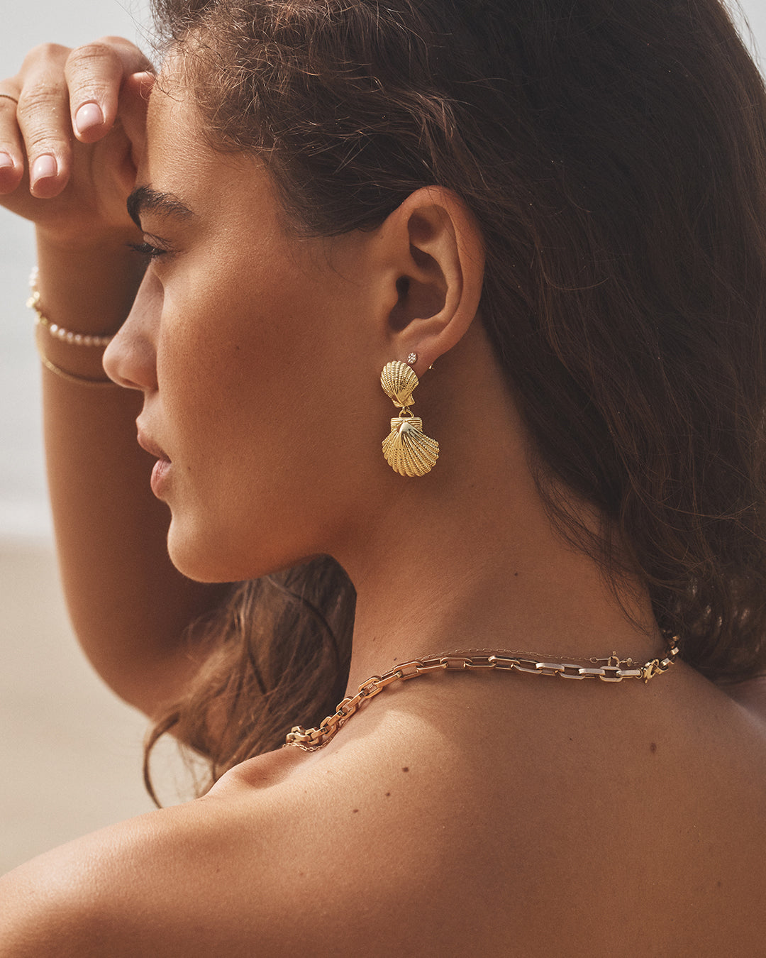 Exquisite Shell Drop Earrings for Women - Handmade Beach Jewelry - Perfect for Summer, Vacation & Boho Style Outfits