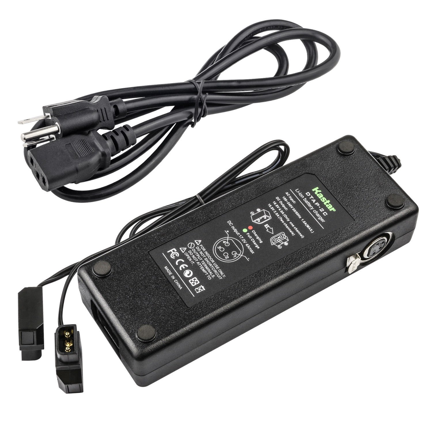 Kastar Dual D-Tap Super Fast Charger for Sony BP-U Series Batteries (BP-U30/60/65/66/68/90/95/96) & BC-U1/U2 - Compatible with Sony PMW-150P XDCAM EX HD422, PXW-Z190/Z280/Z450 Camcorders - Perfect for Professional Videography & On-Location Shooting